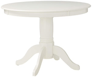 5-Piece Round Pedestal Dining Set with Cushioned Chairs