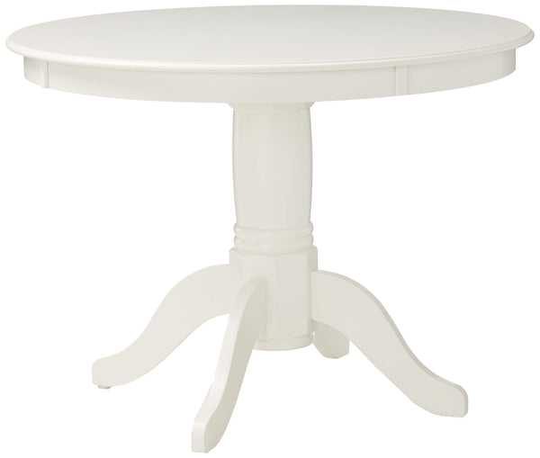 5-Piece Round Pedestal Dining Set with Cushioned Chairs