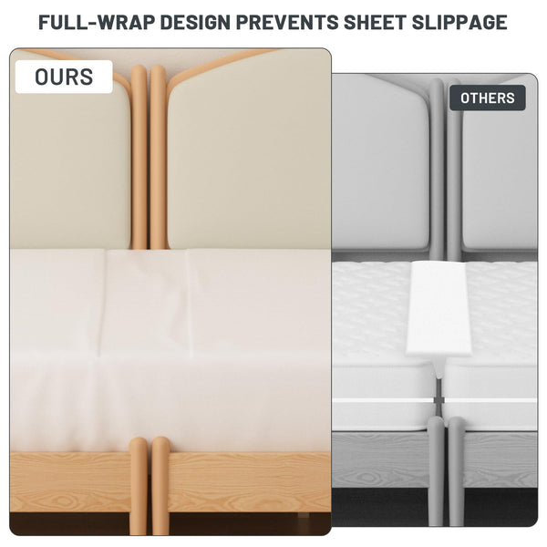 3-in-1 Bed Bridge Kit | Twin XL to King Converter with Split King Gap Filler