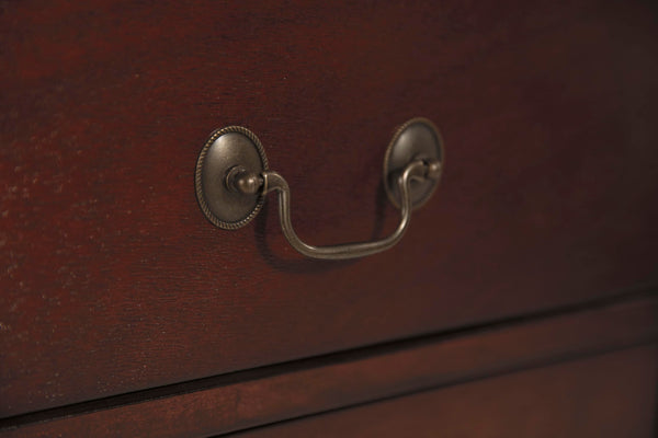 2-Drawer Nightstand with Louis Philippe Moulding