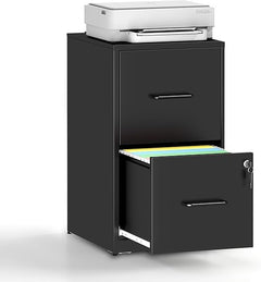 Metal Filing Cabinet with Lock – 2, 3, 4 & 5 Drawer Options