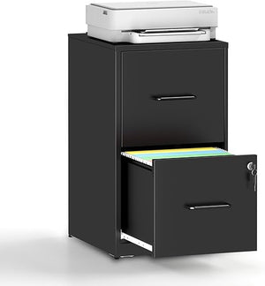 Metal Filing Cabinet with Lock – 2, 3, 4 & 5 Drawer Options