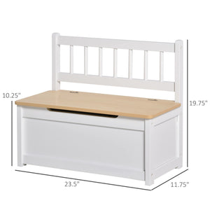 Kids Toy Box Storage Bench with Lid