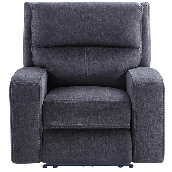 Power Reclining Chair with USB Charging Port – Zero Wallhugger, Grey