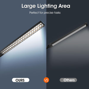 80W LED Floor Lamp Dimmable 8000LM Natural Daylight