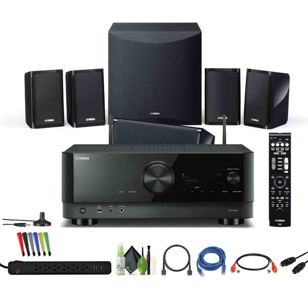 5.1-Channel Home Theater System with 8" Subwoofer, 8K HDMI & MusicCast
