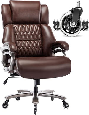 High Back Big & Tall Executive Office Chair – 400 lbs Capacity