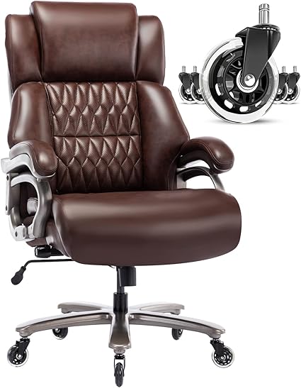 High Back Big & Tall Executive Office Chair – 400 lbs Capacity