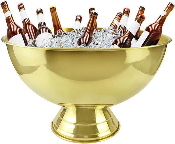 12L Stainless Steel Ice Bucket with Base
