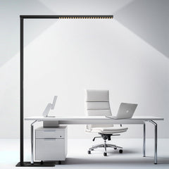 80W LED Floor Lamp Dimmable 8000LM Natural Daylight