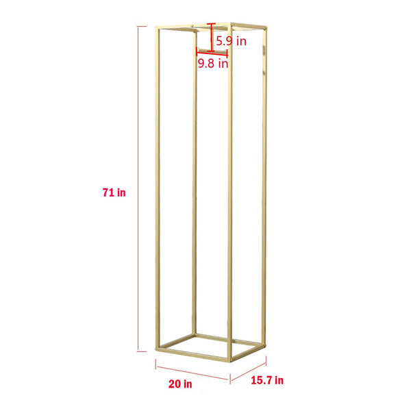 Heavy Duty Metal Garment Rack – Floor-Standing Clothing Display