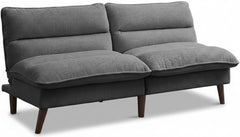 Convertible Futon Sofa Bed with Adjustable Backrest