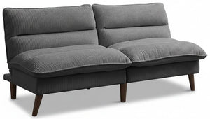 Convertible Futon Sofa Bed with Adjustable Backrest