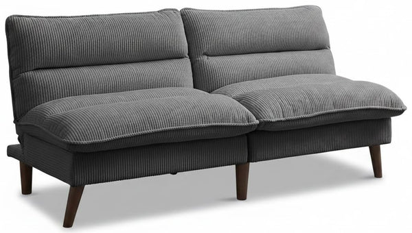 Convertible Futon Sofa Bed with Adjustable Backrest