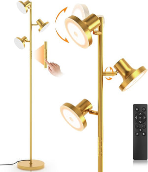 36W LED Tree Floor Lamp with Remote & Touch Control