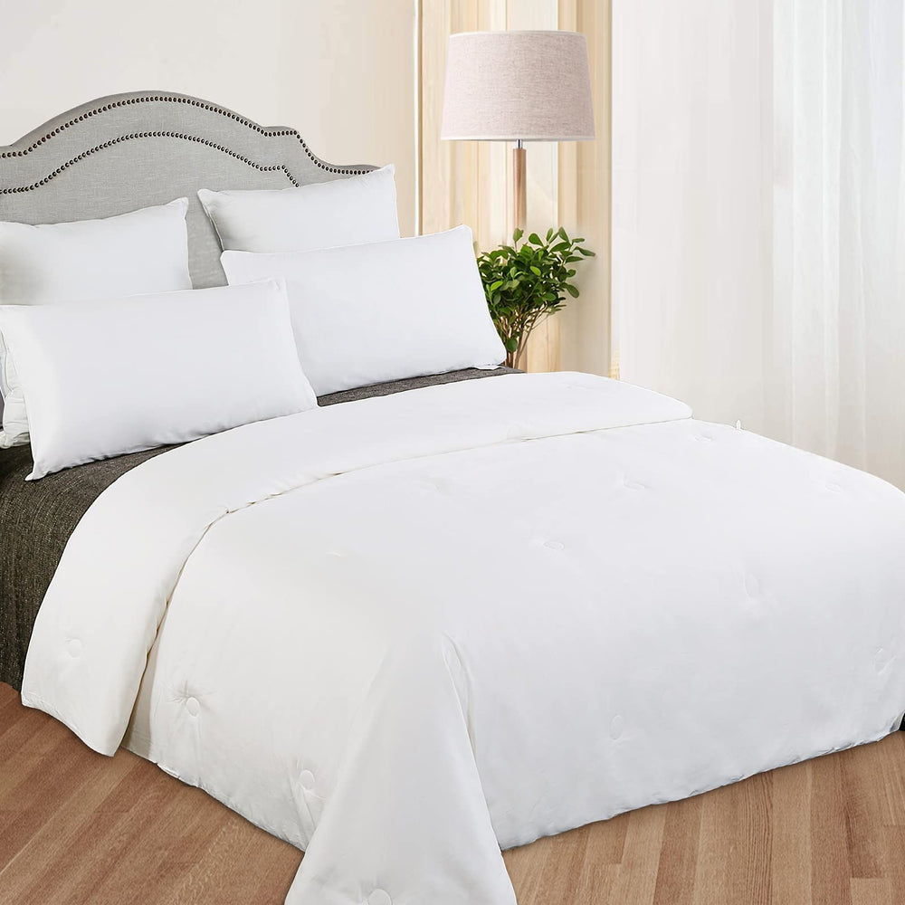 All Season Silk Comforter with Cotton Cover