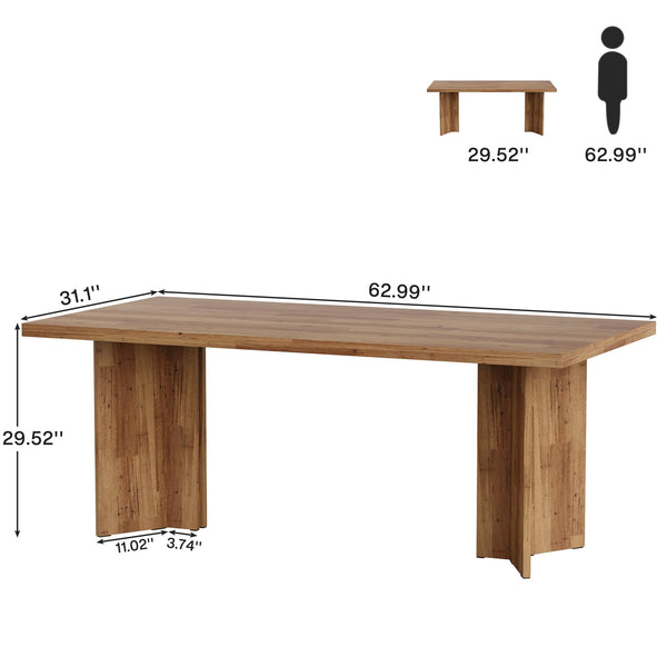 63-Inch Executive Desk
