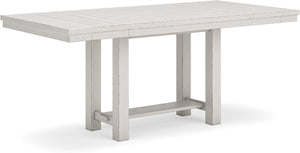 Extendable Farmhouse Dining Table with Removable Leaves – Seats 8