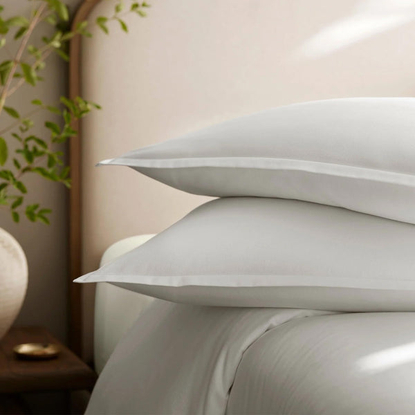 Organic Cotton Flannel Duvet Cover Set with Shams