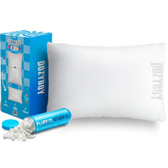 Queen Size 2-in-1 Memory Foam Neck & Back Support Pillow