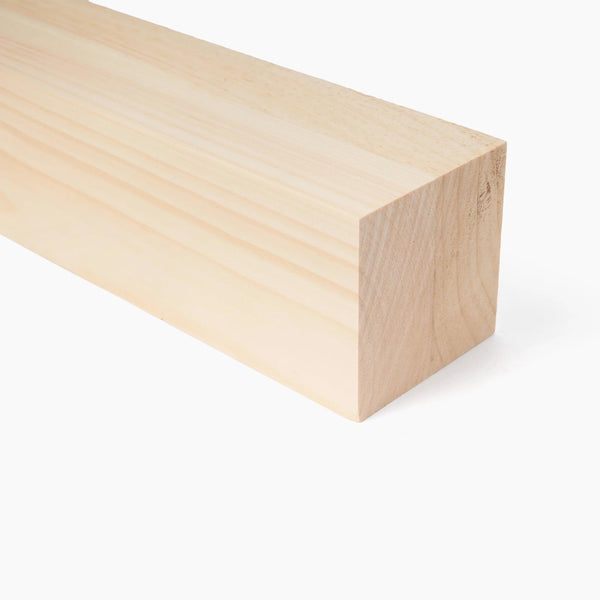 Square Farmhouse Dining Table Legs Set of 4 – 3.5" x 29" Solid Pine