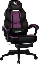 Big & Tall Gaming Chair with Footrest, 400 lbs