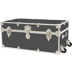 Large Storage Trunk with Removable Wheels – 32" Camp & Dorm Chest
