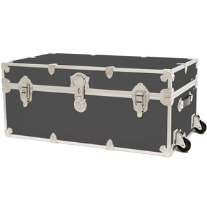 32-Inch Large Lockable Storage Trunk with Removable Wheels