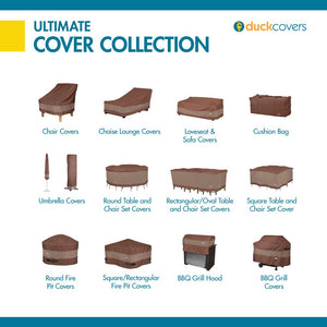 Waterproof Outdoor Patio Furniture Cover – 100"W x 70"D x 29"H