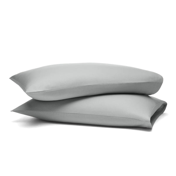 Organic Cotton Flannel Pillowcase Set – King & Standard, Multiple Colors