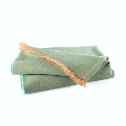 Baby Alpaca Wool Throw Blanket – Herringbone Woven