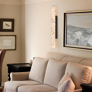 Alabaster Modern Wall Sconce – Large Linear LED Wall Light