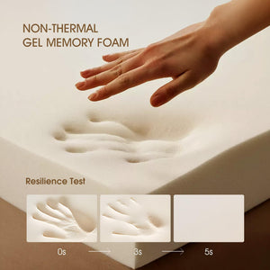 12-Inch Queen Cooling Gel Memory Foam Mattress – Medium Firm, Pressure Relief, CertiPUR-US Certified