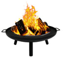 23-Inch Outdoor Wood Burning Fire Pit