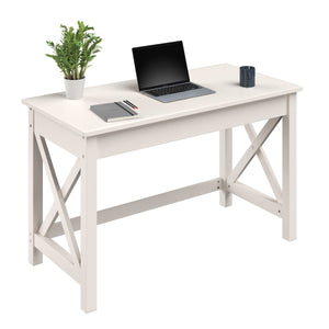 X-Pattern Writing Desk for Home Office, Bedroom & Study