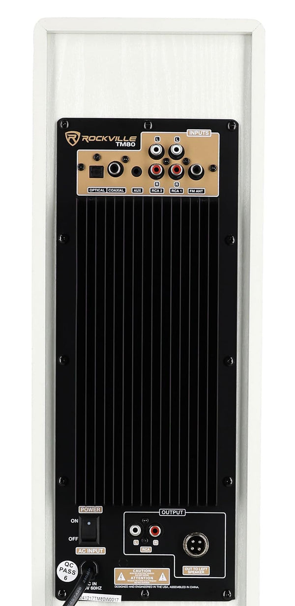 Home Theater Tower Speaker System with Subwoofers & Bluetooth