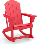 HDPE Adirondack Rocking Chair – Outdoor Porch Rocker