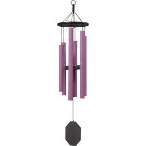 36-Inch Outdoor Wind Chime – Purple