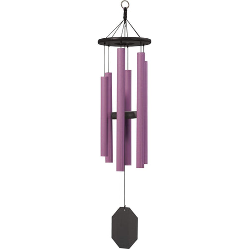 36-Inch Outdoor Wind Chime – Purple