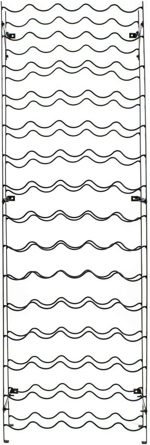 Metal Floor Standing Wine Rack – 75 to 150 Bottle Capacity