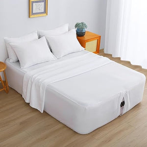 Air Mattress Sheet Set – Deep Pocket Fitted Sheet with Inflation Opening