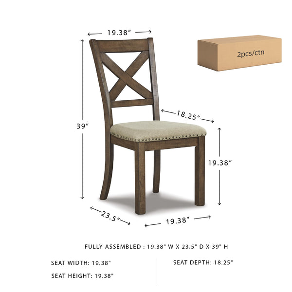 Upholstered Dining Room Chairs Set of 2