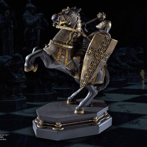 Wizard Chess Knight Bookend - Black