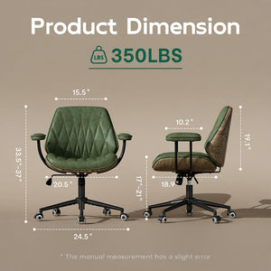 Mid-Century Modern Office Swivel Chair