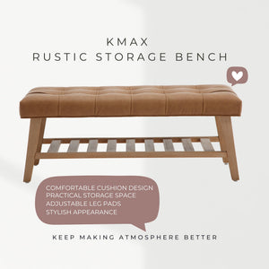Entryway Bench with Shoe Storage