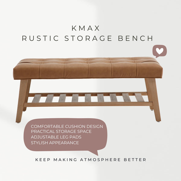 Entryway Bench with Shoe Storage
