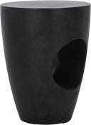 Round Concrete Outdoor Accent Table