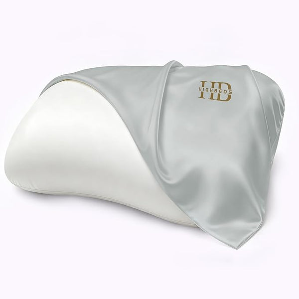 Cervical Memory Foam Neck Pillow with Cooling Pillowcase