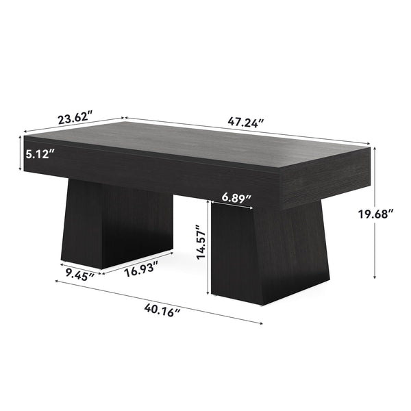 Farmhouse Rectangular Coffee Table