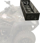 ATV Front & Rear Rack Gear Basket – Steel Mesh, Black